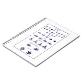 Dalton Periodic Table Notitieboek (Linkerzijde)