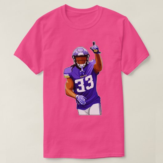 Dalvin Cook Point naar de Crowd TS shirt (Design voorkant)