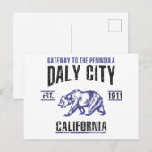Daly City Briefkaart (Voorkant / Achterkant)