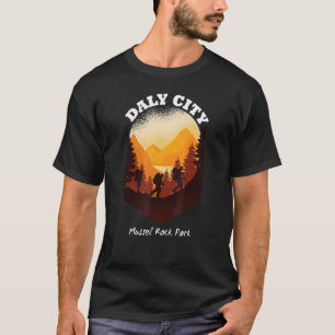 Daly city Mossel rots Park wilde natuur berg hoog T-shirt