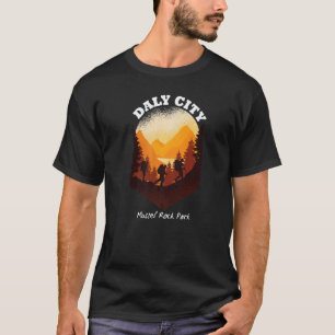 Daly city Mossel rots Park wilde natuur berg hoog T-shirt