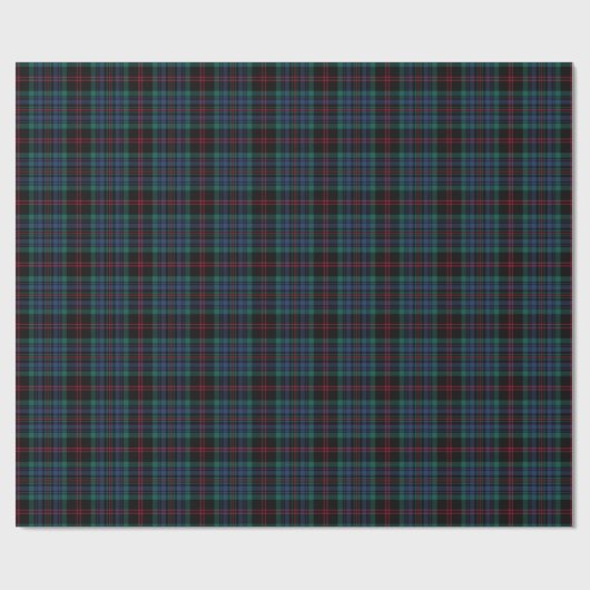 Daly Clan Tartan Ierse geruite patroon Cadeaupapier (Vlak)