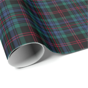 Daly Clan Tartan Irish Pset Pattern Cadeaupapier