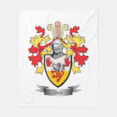 Daly Coat of Arms Fleece Deken (Voorkant)
