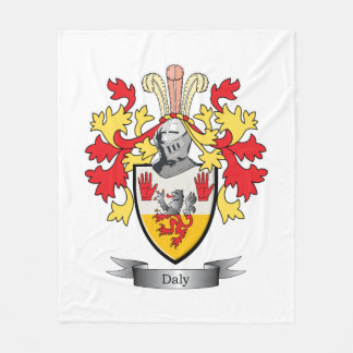 Daly Coat of Arms Fleece Deken