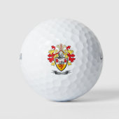 Daly Coat of Arms Golfballen (Voorkant)