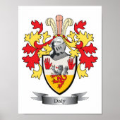 Daly Coat of Arms Poster (Voorkant)