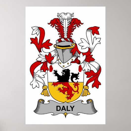 Daly Family Crest Poster (Voorkant)