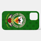 Daly Irish Shield & Claddagh gepersonaliseerd Case-Mate iPhone Case (Achterkant (horizontaal))