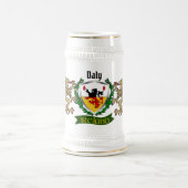 Daly/O'Daly Irish Shield Gepersonaliseerde Bier St Bierpul (Center)