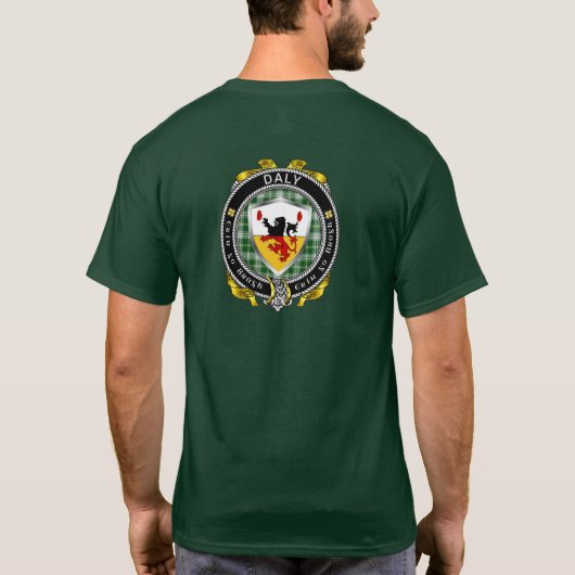 Daly/O'Daly Irish Shield T-shirt (Achterkant)