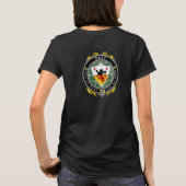 Daly/O'Daly Irish Shield Vrouwen T-Shirt (Achterkant)