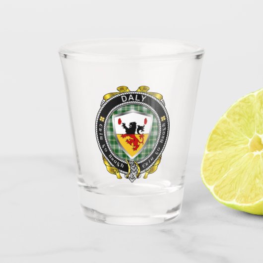 Daly/O'Daly Irish Shot Glass Glas (Voorkant)