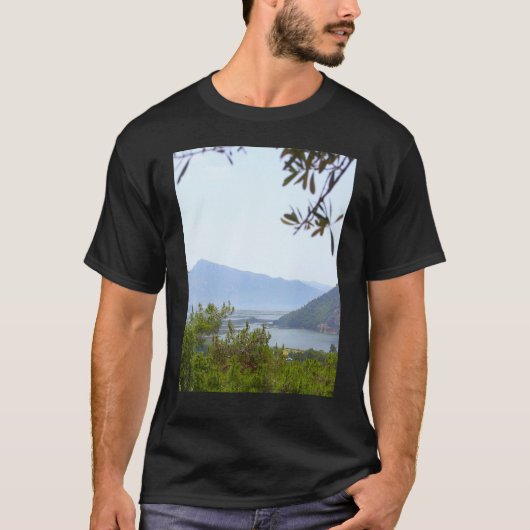 Dalyan Delta en het Middellandse-Zeegebied T-shirt (Voorkant)