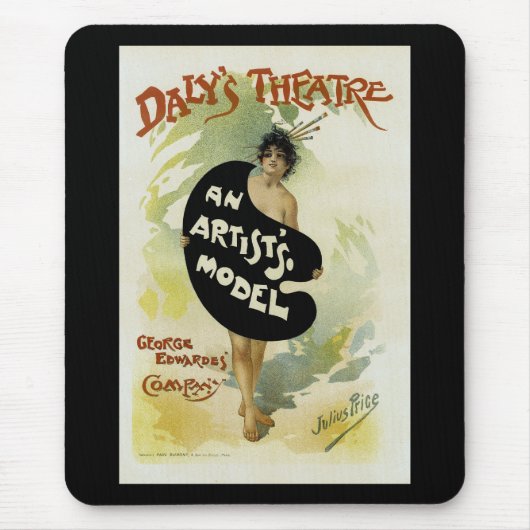 Daly's theater ~ Kunstenmodel Muismat (Voorkant)