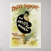 Daly's theater ~ Kunstenmodel Poster (Voorkant)