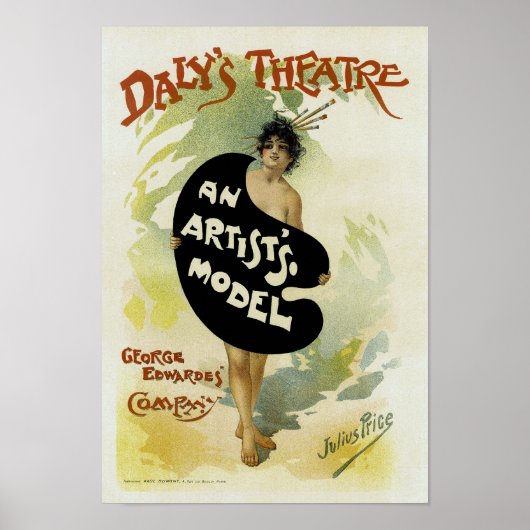 Daly's theater poster (Voorkant)
