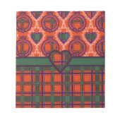 Dalzell Scottish Tartan Notitieblok (Voorkant)