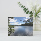 Dam Flask Reservoir in het district Peak Briefkaart (Staand voorkant)