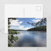 Dam Flask Reservoir in het district Peak Briefkaart (Voorkant / Achterkant)