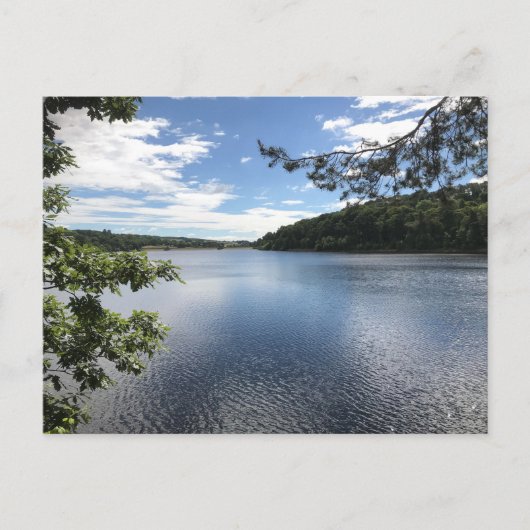 Dam Flask Reservoir in het district Peak Briefkaart (Voorkant)