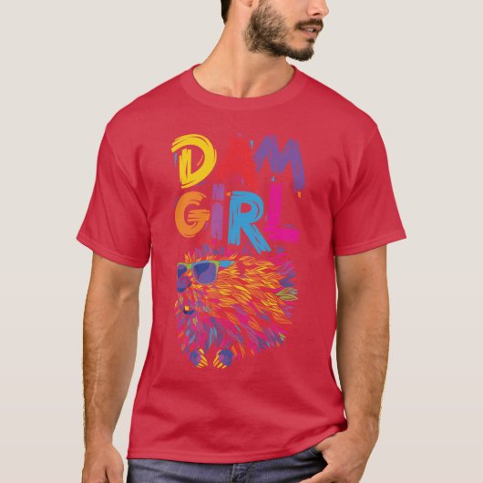 Dam Girl boy T-shirt (Voorkant)