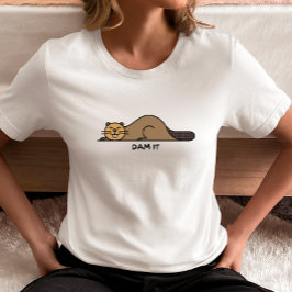 Dam Het Een Bever T-shirt