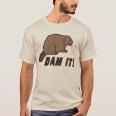 Dam It Beaver T-shirt (Voorkant)