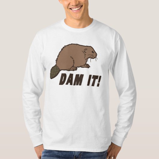 Dam It Beaver T-shirt (Voorkant)