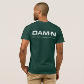 DAM+N Forest T-Shirt (Achterkant volledig)