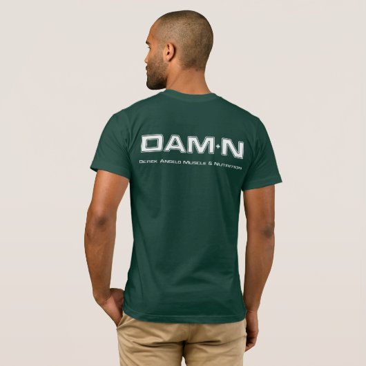 DAM+N Forest T-Shirt (Achterkant volledig)