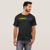 DAM+N Pride Dark T-shirt (Voorkant volledig)