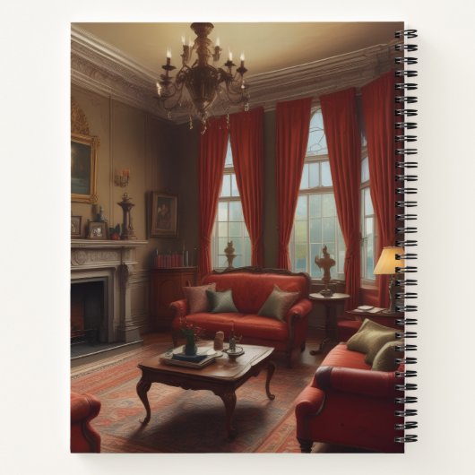 Dama de Azul Notitieboek (Achterkant)