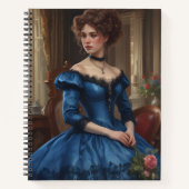 Dama de Azul Notitieboek (Voorkant)