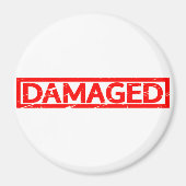 Damage Stamp Magneet (Voorkant)