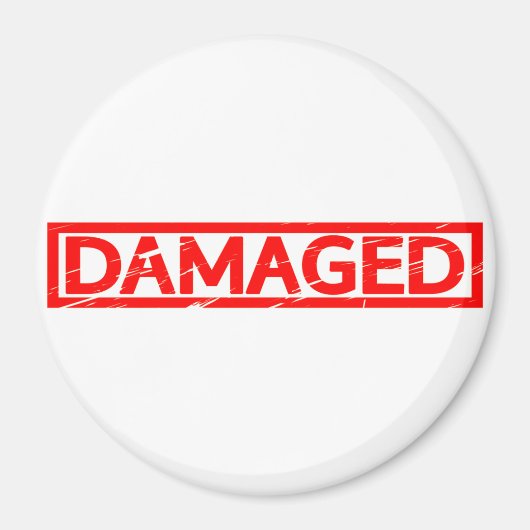 Damage Stamp Magneet (Voorkant)