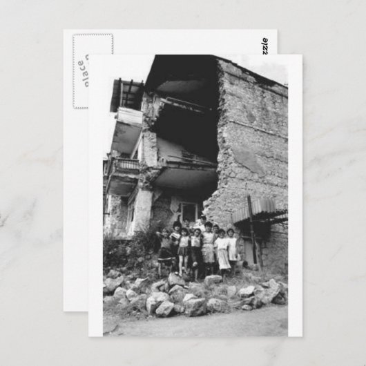 Damage to Stepanakert Briefkaart (Voorkant / Achterkant)