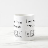 Damarcus periodieke tabelnaam mok (Center)