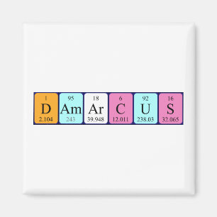 Damarcus periodieke table name magnet