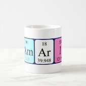 Damaris periodieke lijstnaam mok (Center)