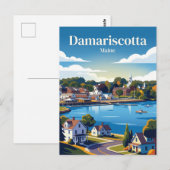 Damariscotta VS Briefkaart (Voorkant / Achterkant)