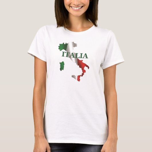 Damas Italia Map T-Shirt (Voorkant)