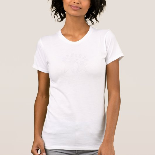 Damas JWPOSD Donker Shirt - Zeemacht (Voorkant)