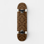 Damasachtergrond 2 persoonlijk skateboard (Voorkant)