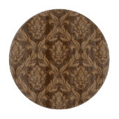 Damasachtergrond 2 snijplank (Voorkant)