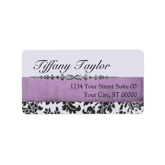 Damasadres Avery Label 1 1/4 inch x 2 3/8 inch (Voorkant)