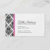 Damasbakkerij-Visitekaartjes Visitekaartje (Achterkant)