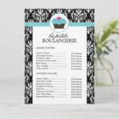  Damasbakkerijprijslijst (Staand voorkant)