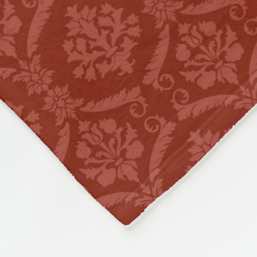 Damasbehang 3 fleece deken (Hoek)