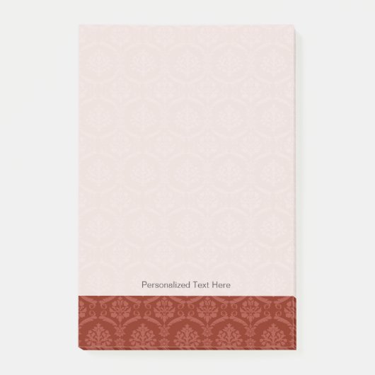 Damasbehang 3 post-it® notes (Voorkant)